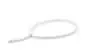 Preview: Elegante Matinee Perlenkette weiß rund 8-9 mm, 55 cm, Zirkonia-Schmuckverschluss 925er Silber mit Perle, Gaura Pearls, Estland -Bild2